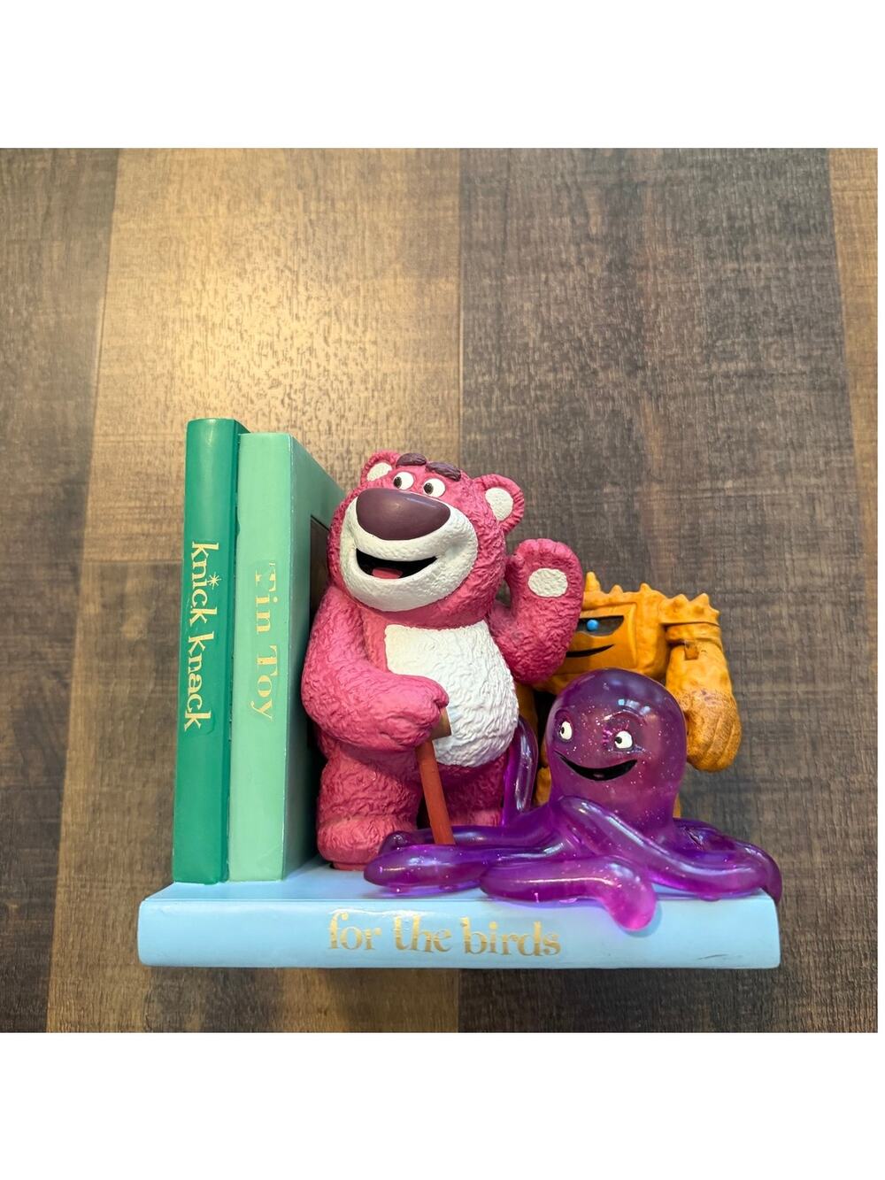 Rare Disney Store TOY STORY 3 Villains Lotso Bookend